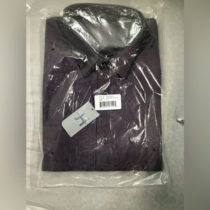 John Henry 509 Nightshade Dress Shirt. NEW, XL w/tags.